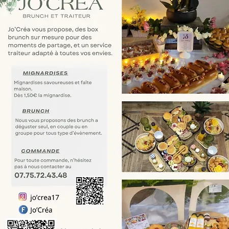 La Roulotte Saintaise 아파트 *